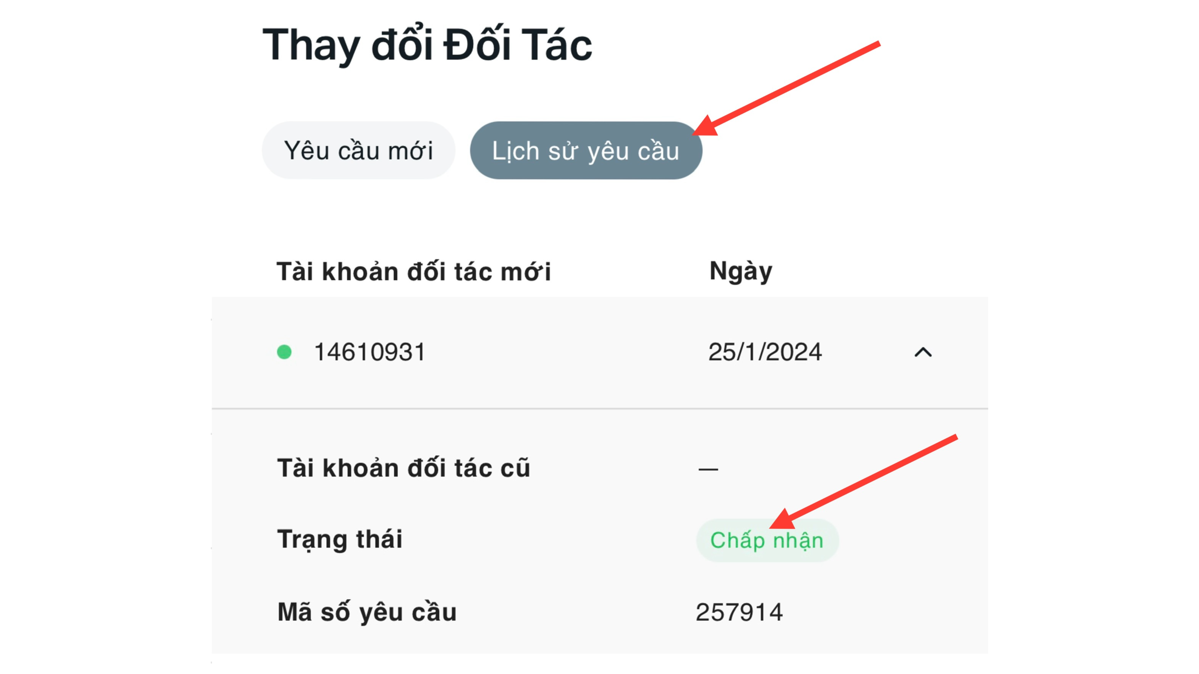 Xem lịch sử yêu cầu thay đổi đối tác Exness.png